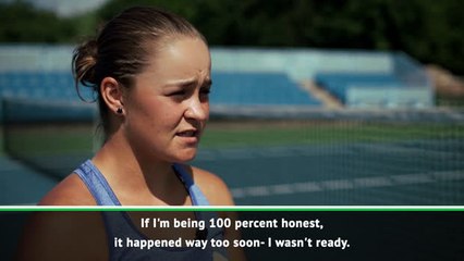 'A part of me still hates tennis' - Barty opens up