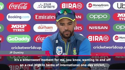 Bittersweet end to my career - JP Duminy's final farewell