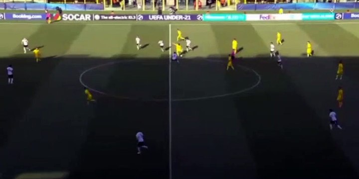 U 21 Germany 1 - 2 Romania George Puscas Second Goal