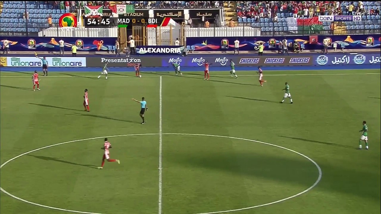 Burundi vs Magascar 2nd half