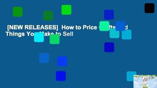 [NEW RELEASES]  How to Price Crafts and Things You Make to Sell