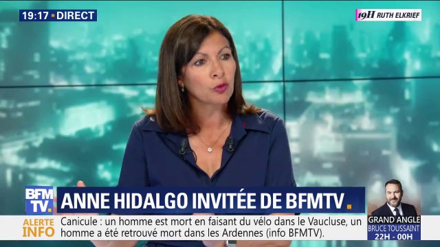 Anne Hidalgo affirme que l'essentiel des travaux seront terminés en septembre