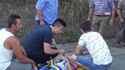 TEM Otoyolunda feci kaza: 1 ölü, 1 yaralı