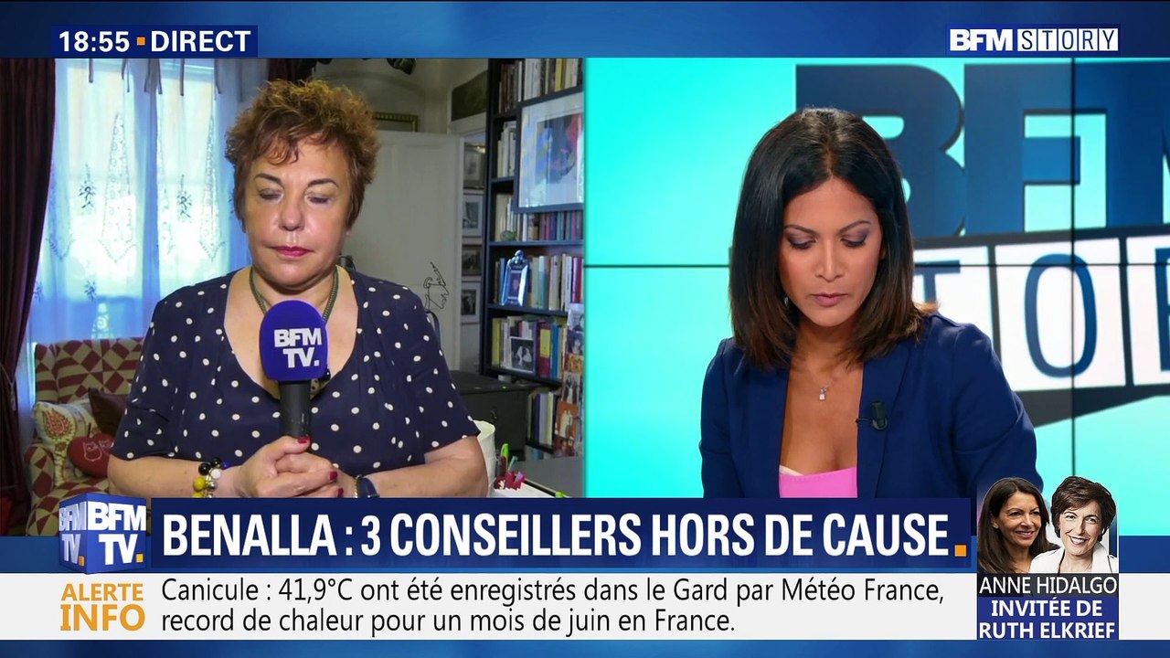 Affaire Benalla: "les Français vont se dire que les personnalités haut placées échappent toujours à la justice", Esther Benbassa