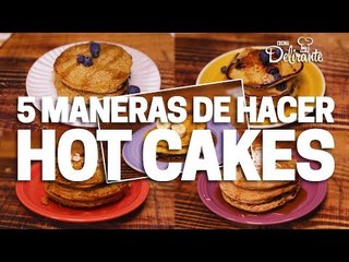 HOT CAKES 5 maneras diferentes saludables