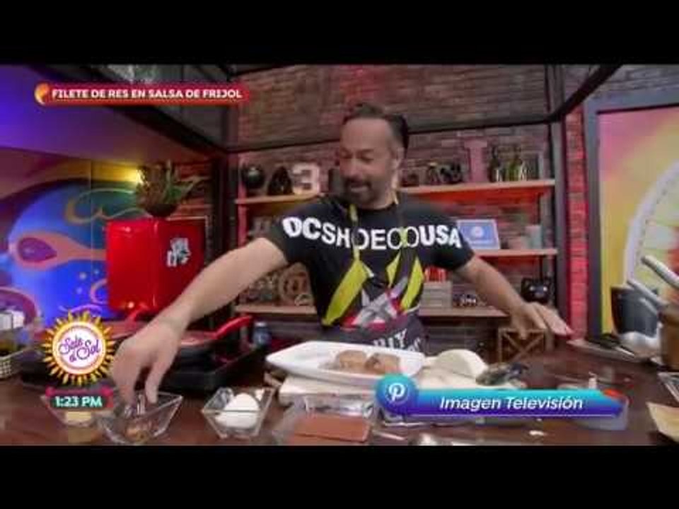 Cocina de solteros: filete de res en salsa de frijol | Sale el Sol