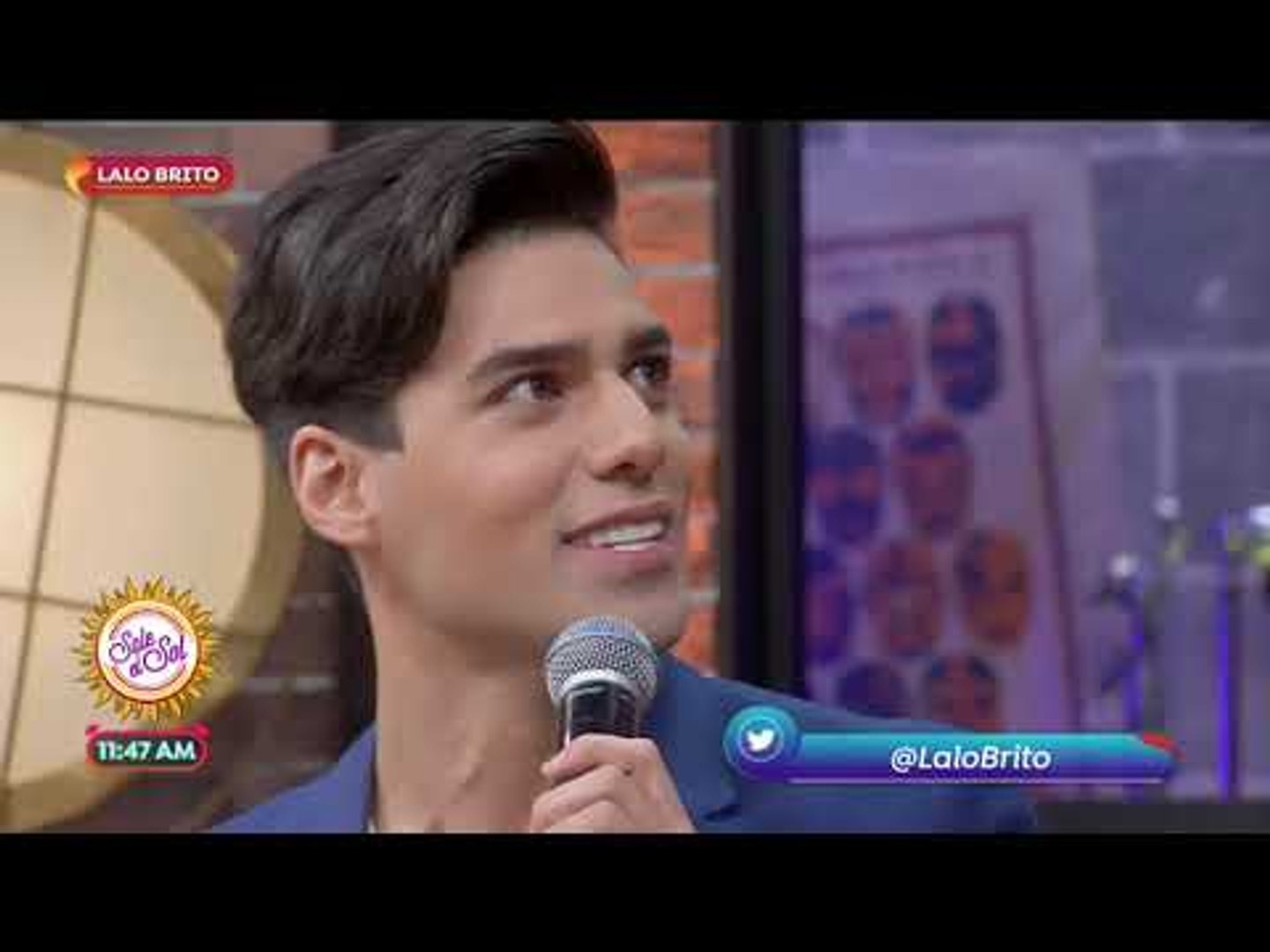 ⁣Lalo Brito presenta su más reciente sencillo 'Me fui' | Sale el Sol