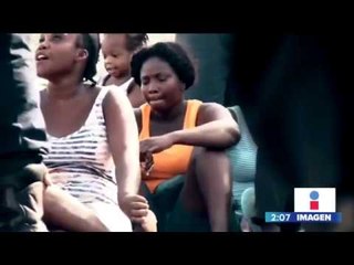 Download Video: Migrantes haitianos y africanos suplican ayuda en albergues de Chiapas | Noticias con Yuriria Sierra