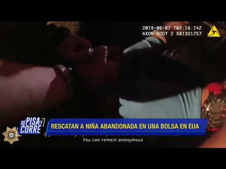 Niña recién nacida es rescatada dentro de una bolsa en EUA | De Pisa y Corre