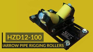 Pipe Rack Rigging Rollers (Narrow): HZD12-100 - LJ Welding