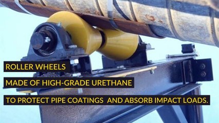 Pipe Rack Rigging Rollers: HZ6-200 - LJ Welding