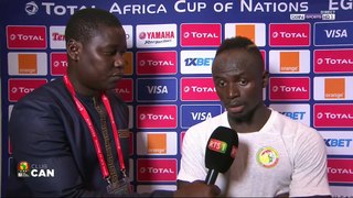 Réaction de Sadio Mané Après la défaite contre l'algérie