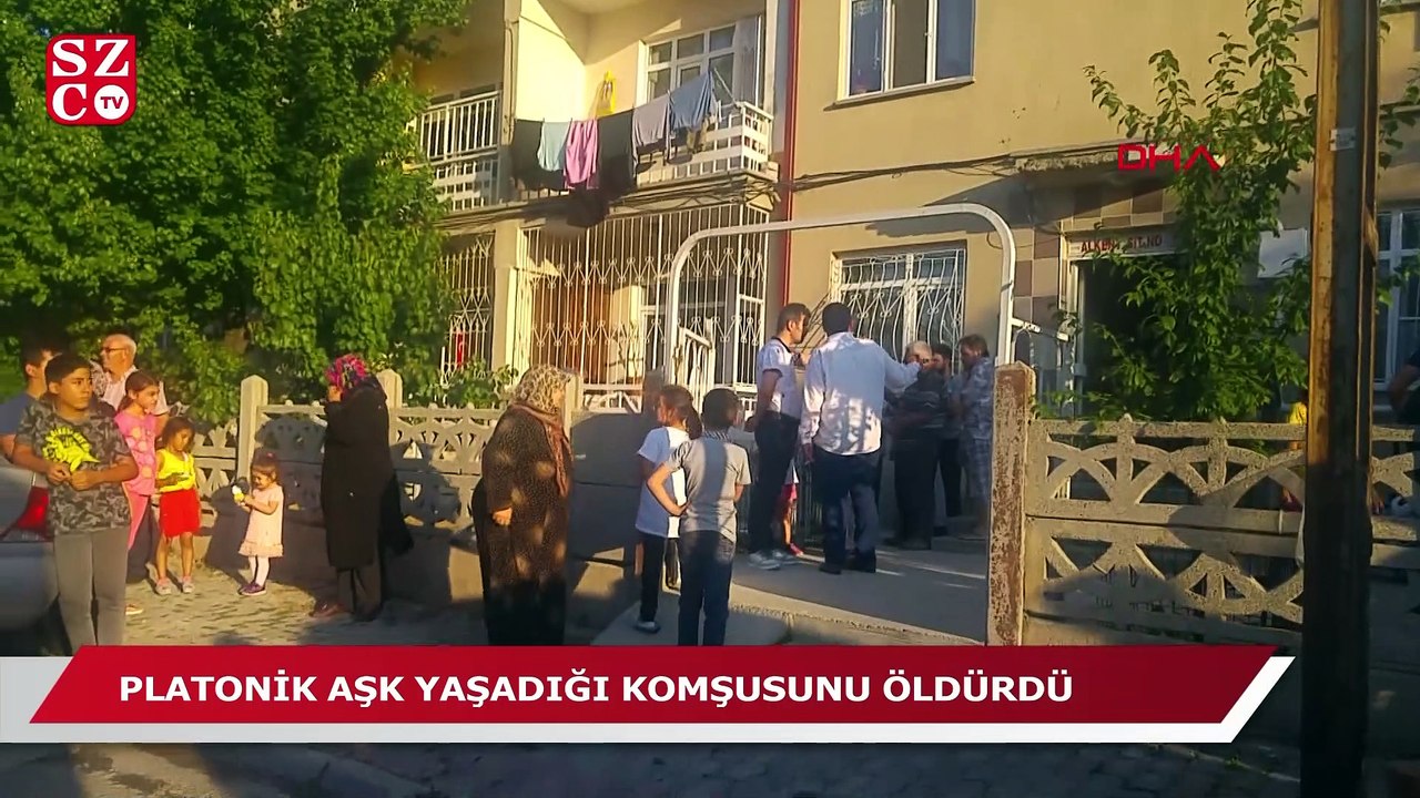 Platonik aşk cinayetle bitti!