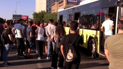 İSTANBUL-FSM'DEKİ ÇALIŞMA İSTANBUL TRAFİĞİNİ ETKİLEDİ -1