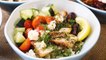 How to Make Greek Cauliflower Rice Bowls with Grilled Chicken