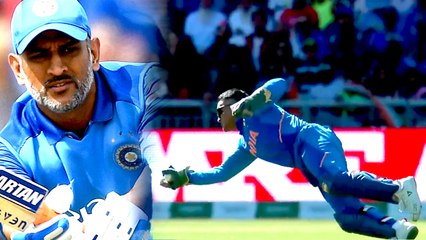 சமூகவலைத்தளங்களில் வைரலாகும் தோனி பிடித்த கேட்ச்