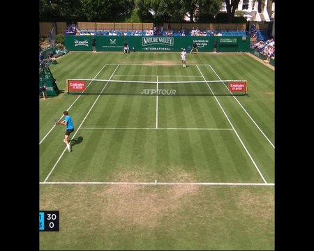 Simon stoppé dans son élan par Fabbiano à Eastbourne