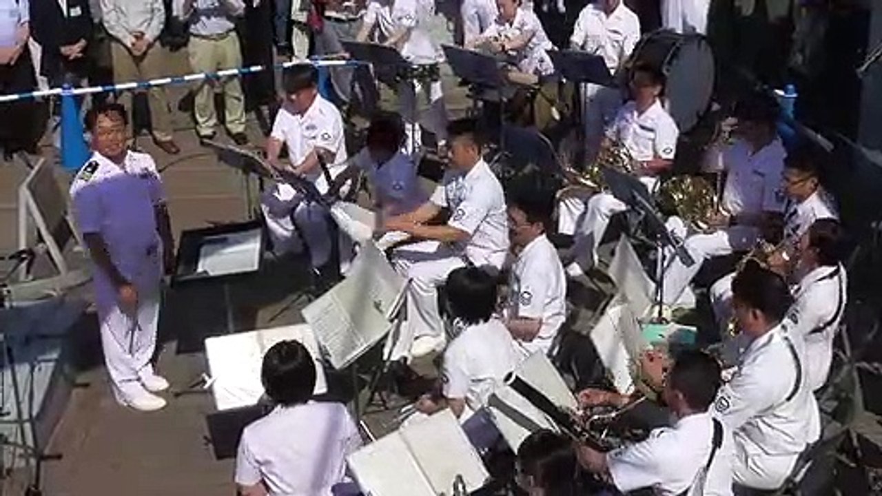 「敷島艦行進曲」日本海海戦114周年記念式典音楽会  Shikishima ship march The Battle of Tsushima 114th anniversary commemorative ceremony concert