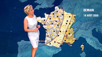 Les températures annoncées pour 2050 par Évelyne Dhéliat sont déjà là