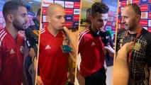 Réactions de Mahrez, Atal , Feghouli et Belmadi après le Sénégal