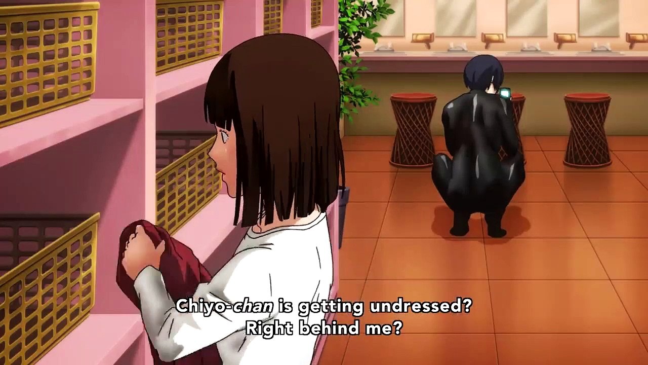 Prison School - Bath time with Chiyo