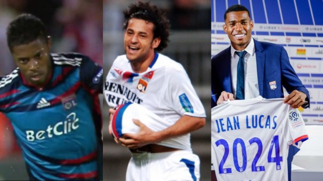 Os brasileiros mais caros da história do Lyon