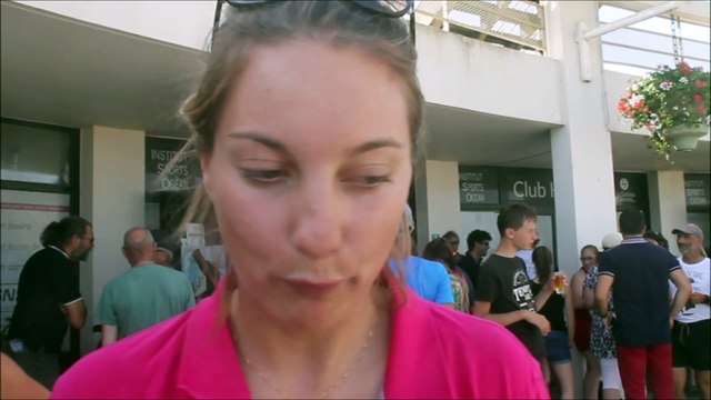 Sports Nautiques Sablais : Interview de Aloïse RETORNAZ aux Sables D ' Olonne , Mercredi 27 Juin 2019