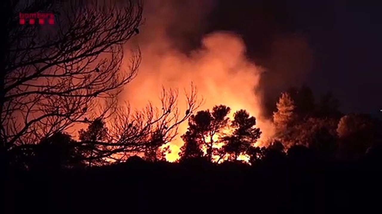 Riesiger Waldbrand in Spanien außer Kontrolle