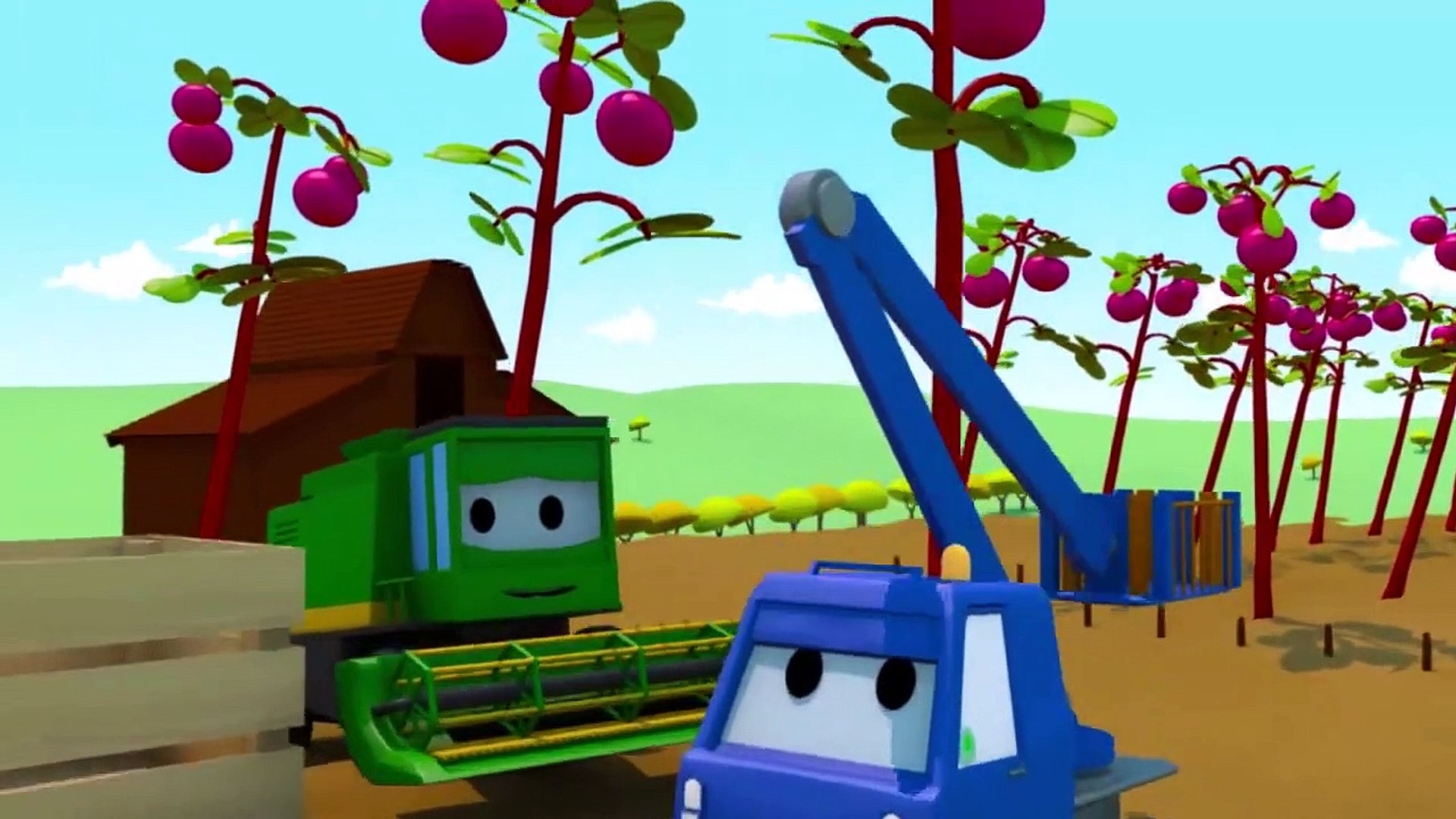 Troy The Train and Chuck the Cherry Picker in Car City | Cars & Trucks  cartoon for children - video Dailymotion