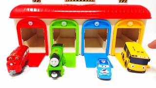 Tayo the little bus garage Emergency Center Play Set Police Station Tayo & Friends