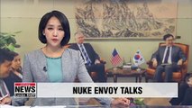 Seoul and Washington's nuclear envoys prepare for their leaders' denuke talks