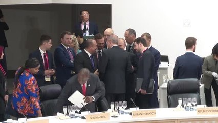 Cumhurbaşkanı Erdoğan G20'de - "Küresel Ekonomi" oturumu