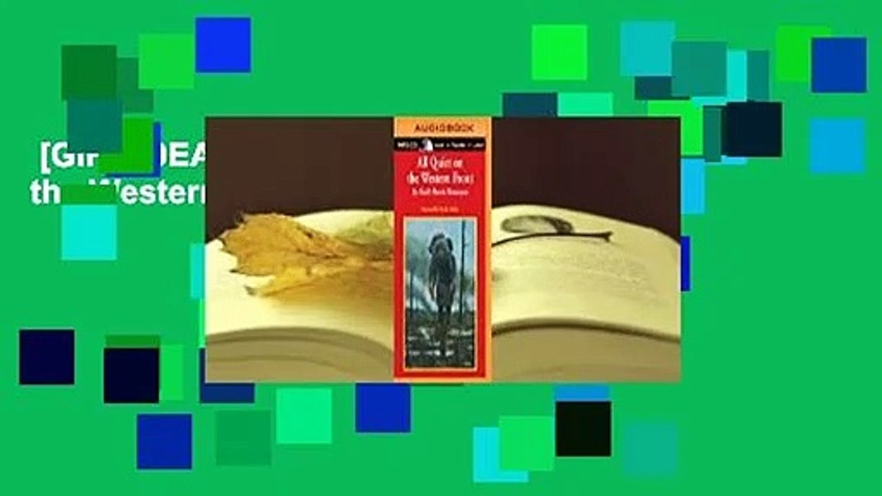 [GIFT IDEAS] All Quiet on the Western Front