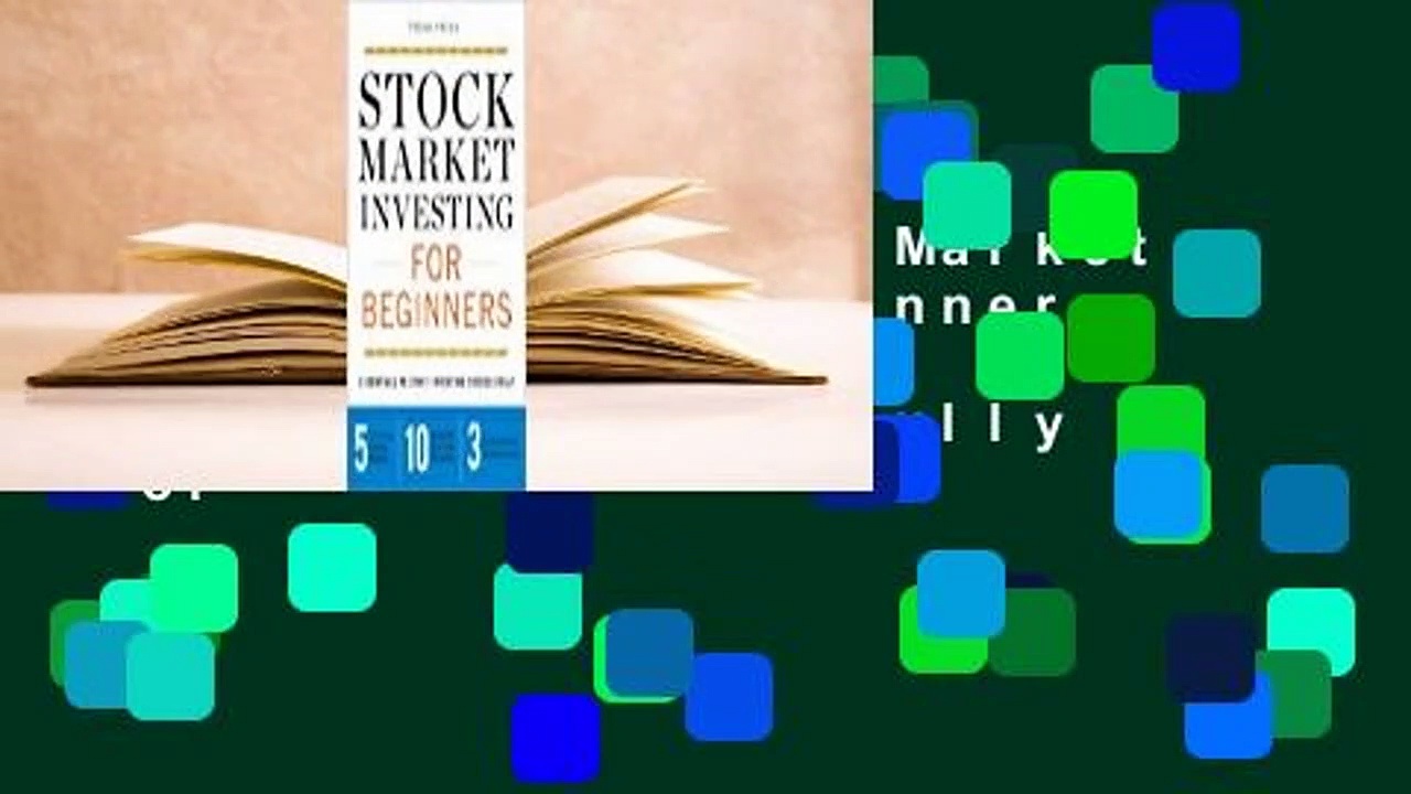 Full E-book Stock Market Investing for Beginners: Essentials to Start Investing Successfully  For