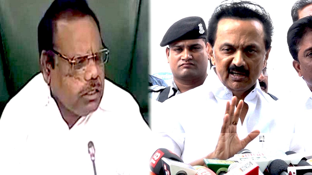 Stalin no confidence | சபாநாயகர் மீதான நம்பிக்கை இல்லா தீர்மானம் கிடையாது: ஸ்டாலின் அறிவிப்பு-வீடியோ