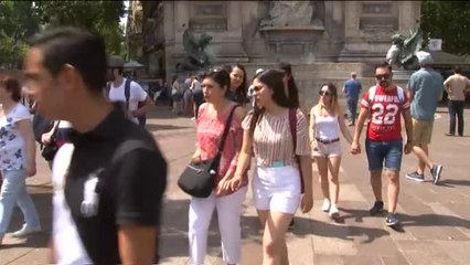 Download Video: Media Europa se achicharra por una ola de calor que eleva el termómetro a 44 grados