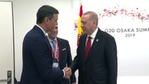 Cumhurbaşkanı Erdoğan, İspanya Başbakanı Sanchez ile görüştü - OSAKA