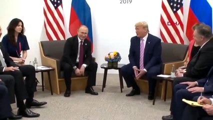 DHA DIŞ- Putin, Trump ile görüştü