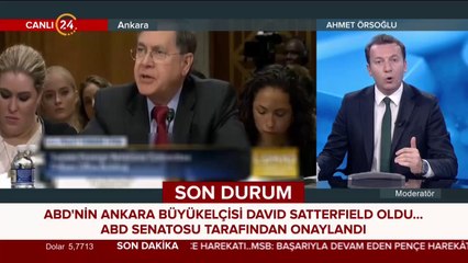 ABD'nin yeni Ankara Büyükelçisi David Satterfield