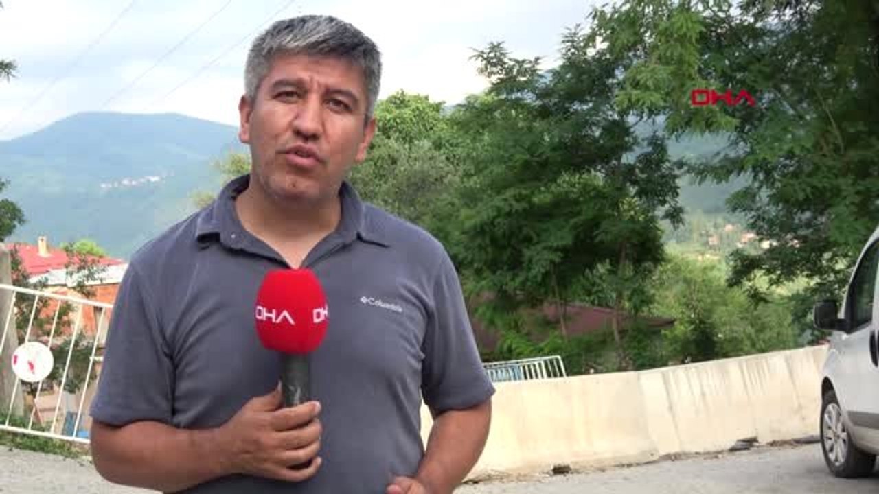 Ordu'daki heyelanlı mahallede evler askıda kaldı