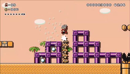 Super Mario Maker 2(スーパーマリオメーカー2 )Story mode #4