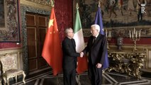 Roma - Mattarella riceve le lettere credenziali (27.06.19)