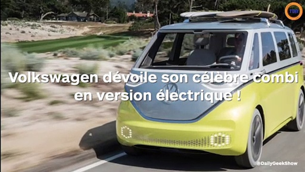 Volkswagen dévoile son célèbre combi en version électrique