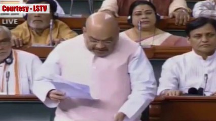 Amit Shah की Parliament में J&K में 6 months के लिए President Rule बढ़ाने की मांग । वनइंडिया हिंदी