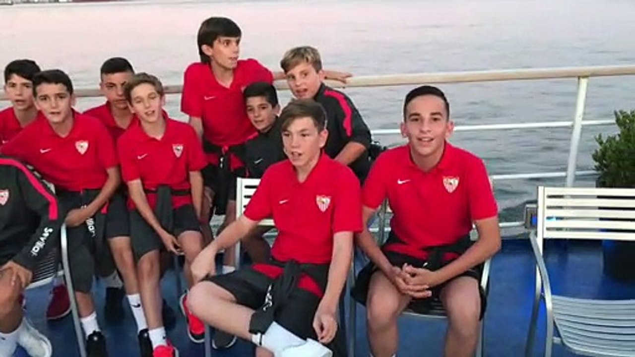 Himno del Sevilla en Nueva Jersey