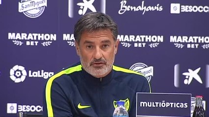 El entrenador del Málaga buscará la victoria en su vuelta al Bernabéu