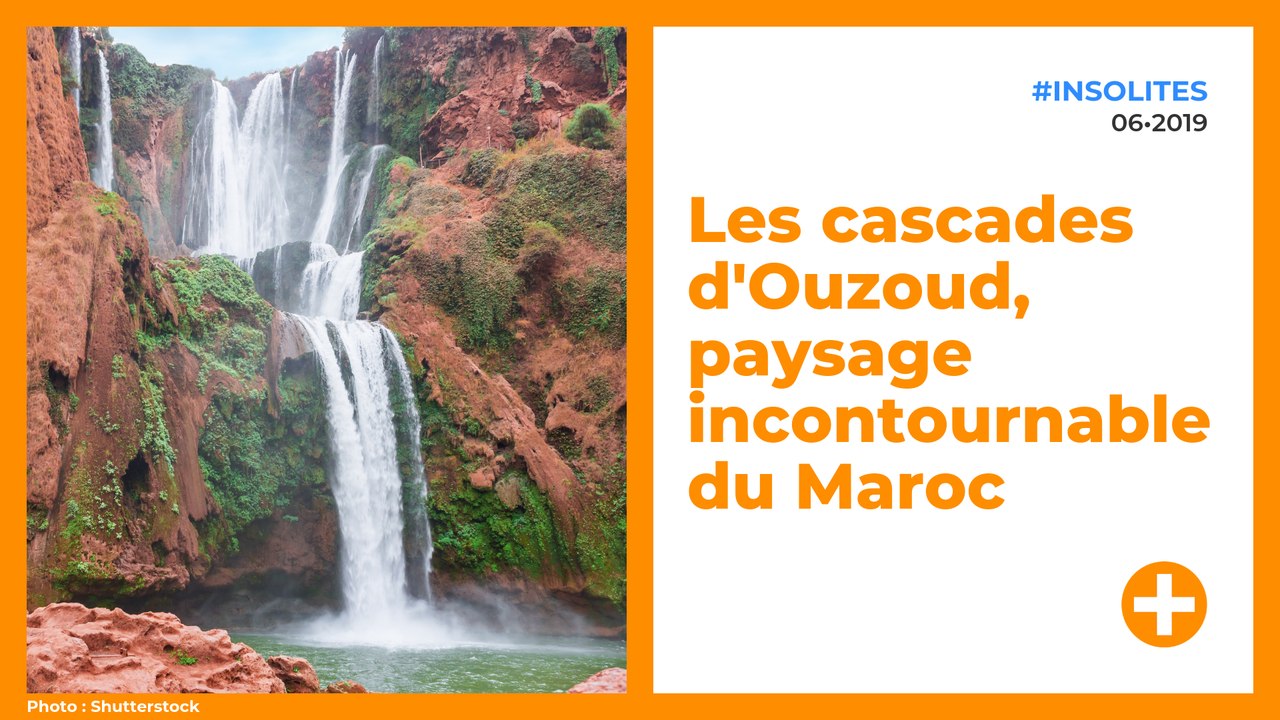Les cascades d'Ouzoud, paysage incontournable du Maroc