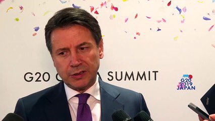 Osaka G20 - Punto stampa del Presidente Conte (28.06.19)