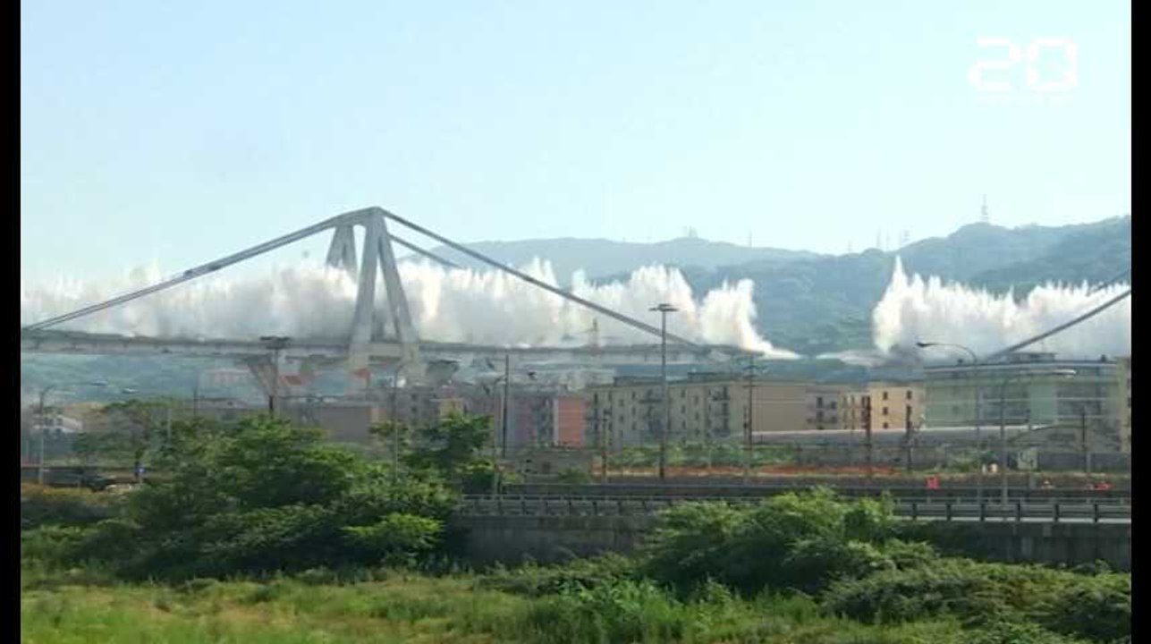 Gênes: Le pont Morandi a été définitivement détruit