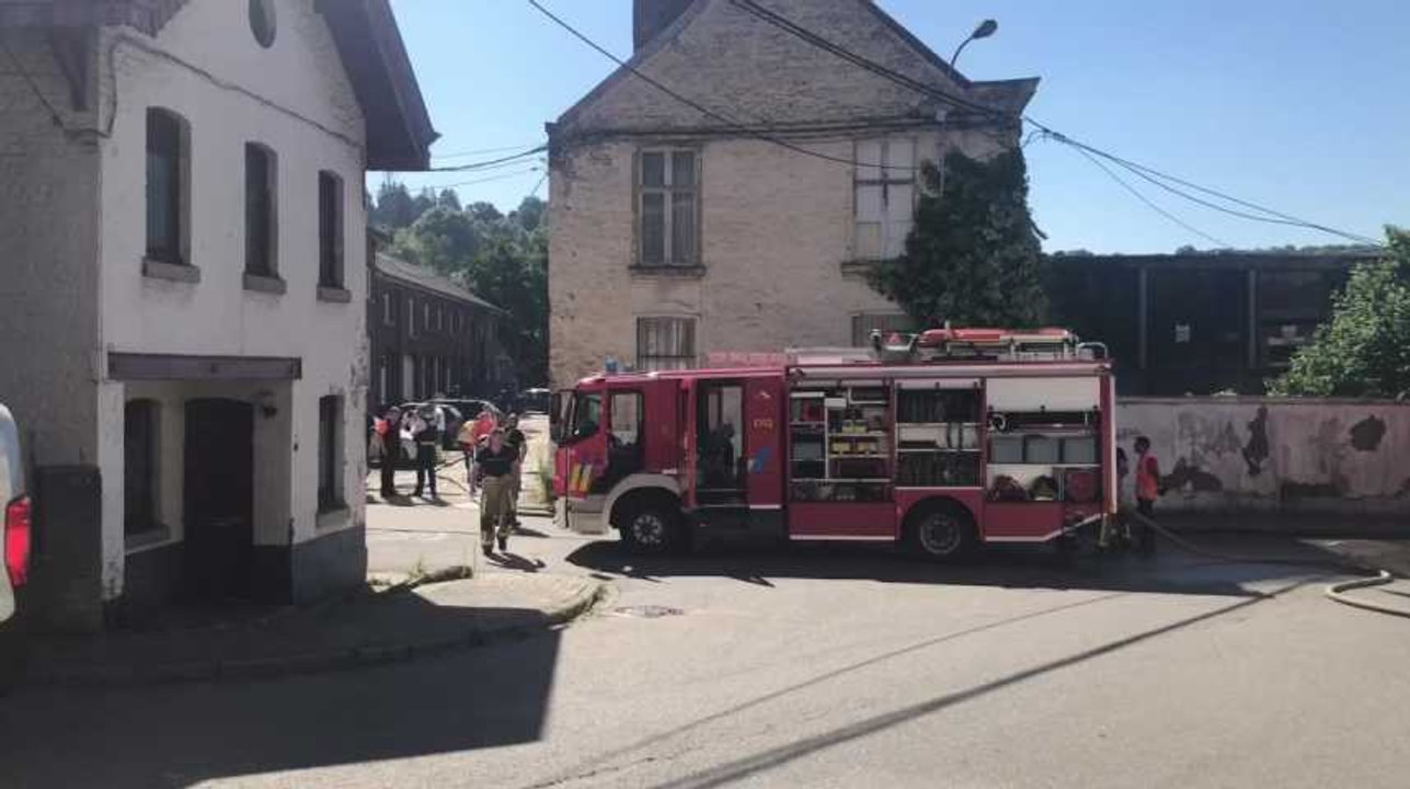 Incendie à Dison